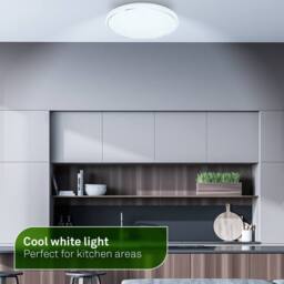 BRILONER Starry Sky LED Ceiling Light Lamp 19.5W 4450lm Ultra Efficient 480mm in White - thumbnail 9