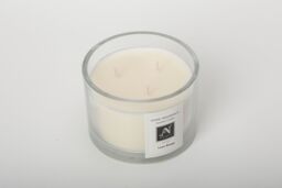 Aroma Naturals Minimalist Luxe Lune Rouge 1-Wick Scented Candle in White - Size: Medium - thumbnail 4