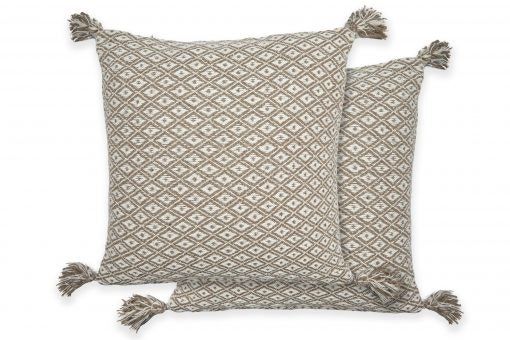 New Edge Blinds Stockholm Cushion Cover in Natural - Size: 43 cm x 43 cm - image 1