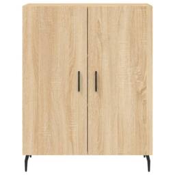 Berkfield Home Highboard Sonoma Oak 69.5x34x180 cm Engineered Wood in Brown - thumbnail 8