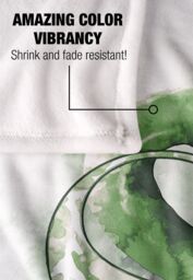 Warner Brothers Harry Potter Slytherin Wash Blanket 152 x 127 cm in White - thumbnail 4
