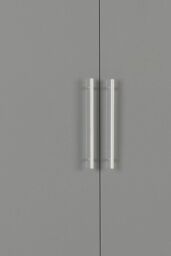 Seconique Seville 3 Door 2 Drawer Wardrobe in Grey - thumbnail 4