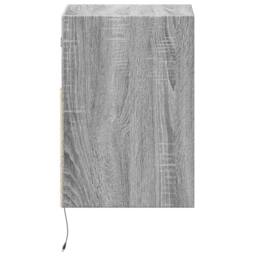 Berkfield Home TV Wall Cabinets with LED Lights 2 pcs Grey Sonoma 41x31x45 cm - Size: 41 x 31 x 45 cm - thumbnail 7