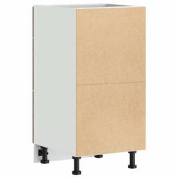 Berkfield Home Durable Bottom Cabinet Old Wood 40x46x81.5 cm Engineered Wood in Brown - thumbnail 7