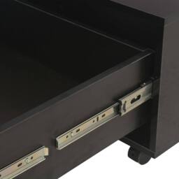Berkfield Home Elegant Coffee Table High Gloss Black 60x60x35 cm Engineered Wood - Size: 60 x 60 x 35 cm - thumbnail 6