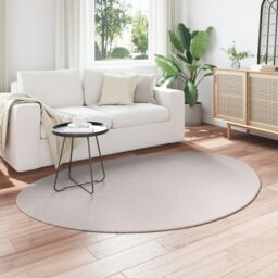 "Berkfield Home Rug ""HUARTE"" Short Pile Soft & Washable Sand 140x200 cm in Beige - Size: Medium" - thumbnail 3