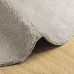 "Berkfield Home Rug ""HUARTE"" Short Pile Soft & Washable Sand 140x200 cm in Beige - Size: Medium" - thumbnail 7