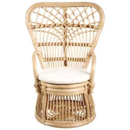 Wyld and Coco Kids Rattan Chair - Handmade Natural Finish - thumbnail 4