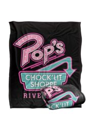 Riverdale Pop'S Chock'Lit Shop Silky Touch Super Soft Throw Blanket 152 X 127 cm in White - thumbnail 2