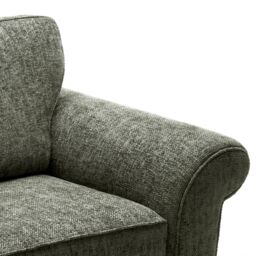 Abakus Direct Ingrid Collection Cuddle Chair in Rifle Green in Pale Green - thumbnail 5