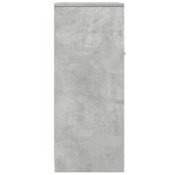Berkfield Home Bathroom Cabinet Concrete Grey 60x33x80 cm Engineered Wood - Size: 60 x 33 x 80 cm - thumbnail 5