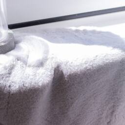Voltico Super Soft Faux Fur Rug - Luxury Accent Rug for Bedroom & Lounge in Cream - Size: 100 cm x 110 cm - thumbnail 4
