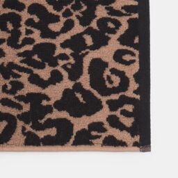 OHS Leopard 4pc Bath Towel Absorbent 100% Cotton Hotel Quality in Natural - thumbnail 6