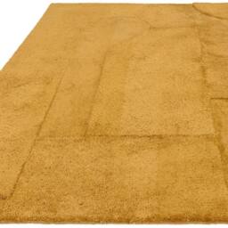 FurnitureboxUK Rift Mustard Yellow Carved Arches Rug - Size: 160 cm x 230 cm - thumbnail 3