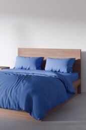 Panda London 100% Bamboo Pillowcases in Navy - thumbnail 2