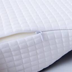 Havendro Ergonomic Memory Foam Pillow for Neck Pain Relief in White - thumbnail 4