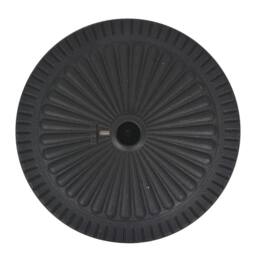 Berkfield Home Parasol Base Resin Round Black 29 kg - thumbnail 4