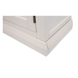 Cabinet Bits Castelli Off-White 2 Door TV Cabinet Brass Knob - thumbnail 6