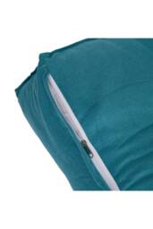 Living and Home Washable Headboard Wedge Pillow with Storage Pocket in Blue - Size: Large - thumbnail 6