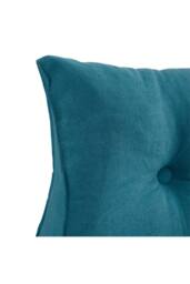 Living and Home Washable Headboard Wedge Pillow with Storage Pocket in Blue - Size: Large - thumbnail 3