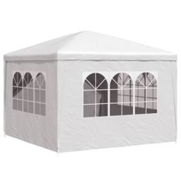 Berkfield Home Party Tent 3x3 m White - thumbnail 6
