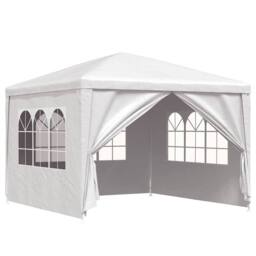 Berkfield Home Party Tent 3x3 m White - thumbnail 3