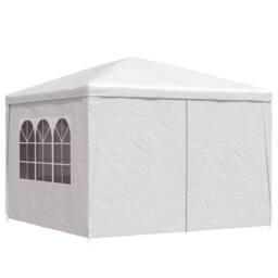 Berkfield Home Party Tent 3x3 m White - thumbnail 1