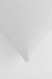 Bianca 400 Thread Count Cotton Sateen Standard Pillowcases in White - Size: Standard Pillow Case - thumbnail 3