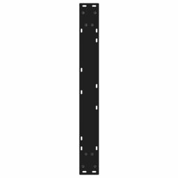 Berkfield Home Dining Table Legs 2 pcs Black 80x(72-73.3) cm Steel - thumbnail 7