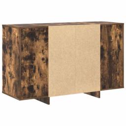 Berkfield Home Smoked Oak Sideboard Smoked Oak Engineered Wood 120 x 41 x 75 cm in Brown - thumbnail 8