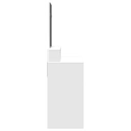 Berkfield Home Beautiful Dressing Table with Mirror White 80x41x144.5 cm - thumbnail 5