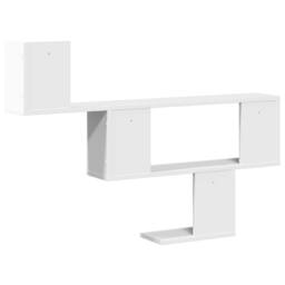 Berkfield Home Wall Shelf White 100x15x70 cm Engineered Wood - Size: 100 x 15 x 70 cm - thumbnail 6