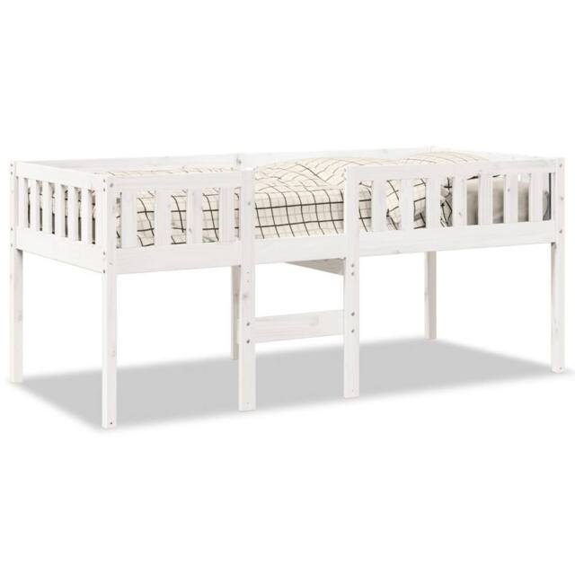 Berkfield Home Children's Bed without Mattress White 90x190 cm Solid Wood Pine - image 1