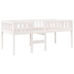 Berkfield Home Children's Bed without Mattress White 90x190 cm Solid Wood Pine - thumbnail 3