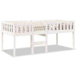Berkfield Home Children's Bed without Mattress White 90x190 cm Solid Wood Pine - thumbnail 1