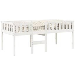 Berkfield Home Children's Bed without Mattress White 90x190 cm Solid Wood Pine - thumbnail 4