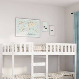 Berkfield Home Children's Bed without Mattress White 90x190 cm Solid Wood Pine - thumbnail 2