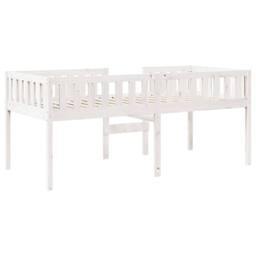 Berkfield Home Children's Bed without Mattress White 90x190 cm Solid Wood Pine - thumbnail 7
