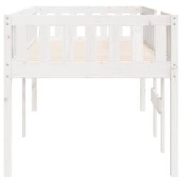 Berkfield Home Children's Bed without Mattress White 90x190 cm Solid Wood Pine - thumbnail 6
