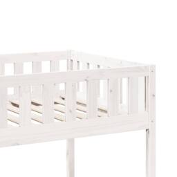Berkfield Home Children's Bed without Mattress White 90x190 cm Solid Wood Pine - thumbnail 8