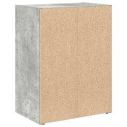 Berkfield Home Bookcase Concrete Grey 40x24x52 cm Engineered Wood - Size: 40 x 24 x 52 cm - thumbnail 7