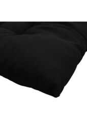 Garden Sanctuary 40x110cm Beach Lounge Seat Cushion Office Sofa Chair Cushion Rocking Chair Pad in Black - Size: 40x110 cm - thumbnail 6