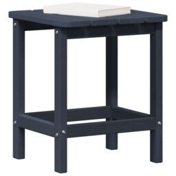 Berkfield Home Adirondack Side Table Navy Blue 38x38x46 cm HDPE - Size: 38 x 38 x 46 cm - thumbnail 3