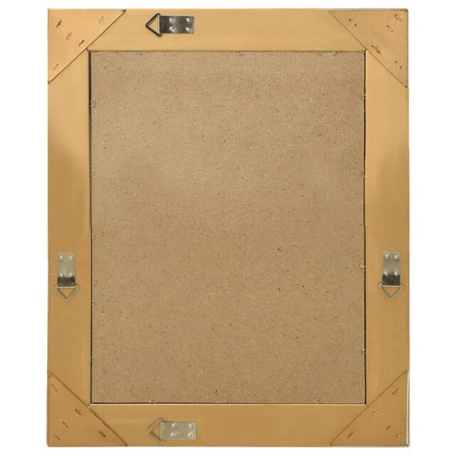 Berkfield Home Wall Mirror Baroque Style 50x60 cm Gold - image 1
