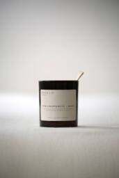 Imvelo Candle Co Signature Candle - Pink Grapefruit + Basil in Amber