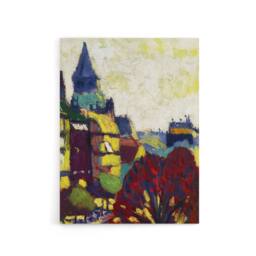 "Artery8 St Germain des pres Paris Henry Lyman Sayen Canvas Wall Art Print - Size: W12"" x H16""" - thumbnail 1