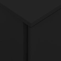 Berkfield Home Mobile File Cabinet Black 39x45x67 cm Steel - Size: 39 x 45 x 67 cm - thumbnail 6