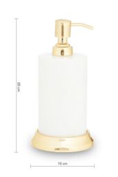 Orsina Mako White Marble Lotion Dispenser - thumbnail 5