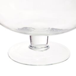 Orsina Ambra Clear Glass Cognac Vase - thumbnail 4