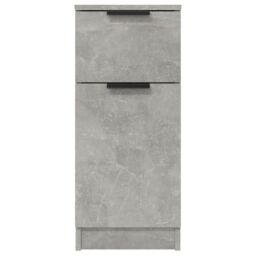 Berkfield Home Sideboard Concrete Grey 30x30x70 cm Engineered Wood - Size: 30 x 30 x 70 cm - thumbnail 6